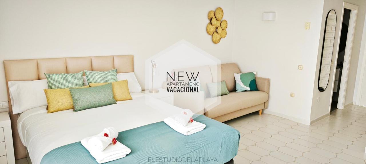 Estreno Benalbeach Vistas Al Mar Estudio Deluxe 贝纳尔马德纳 外观 照片